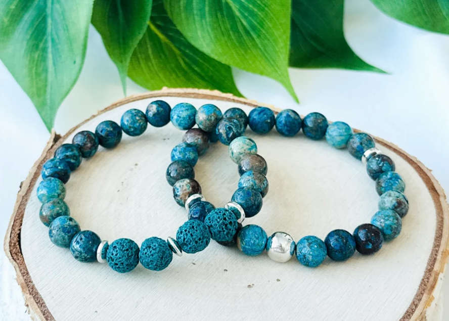 blue jasper bracelets