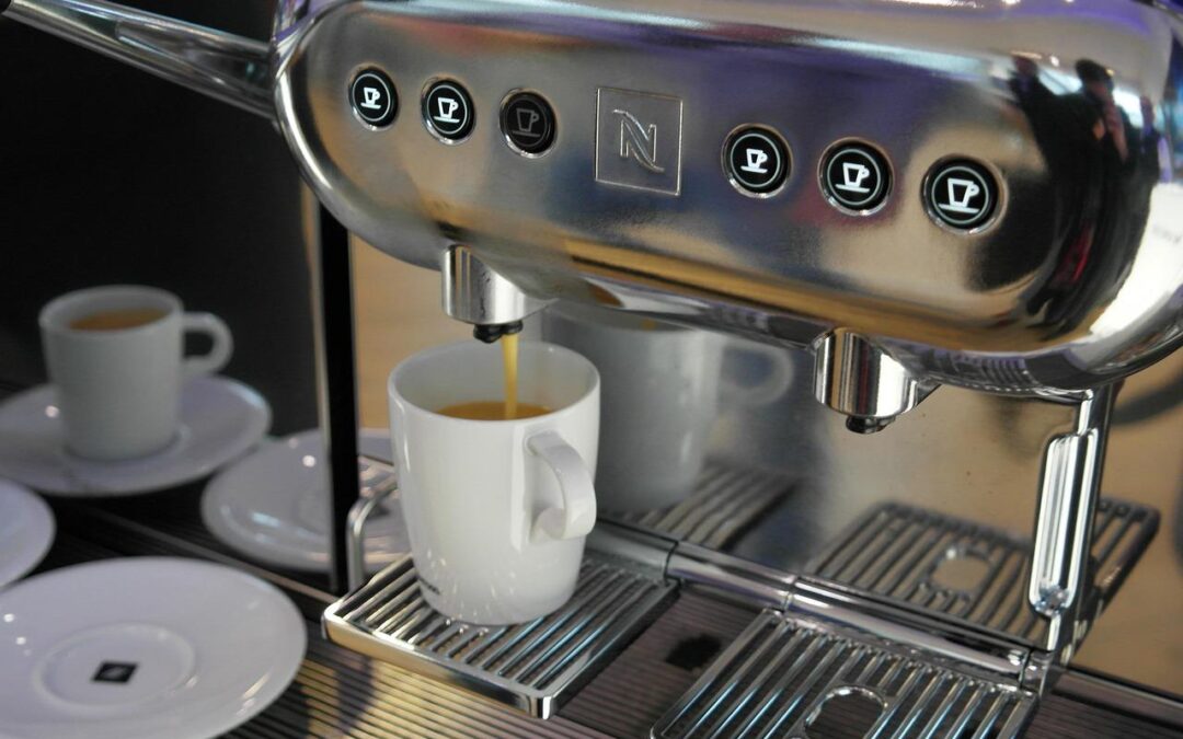 DeLonghi Coffee Machine from Harvey Norman